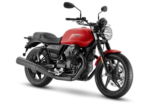 Moto Guzzi V7 Stone rosso rovente