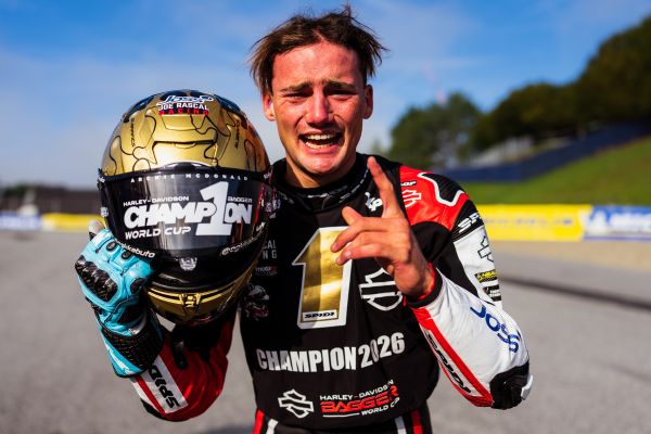 Archie McDonald first winner of the Bagger World Cup.
