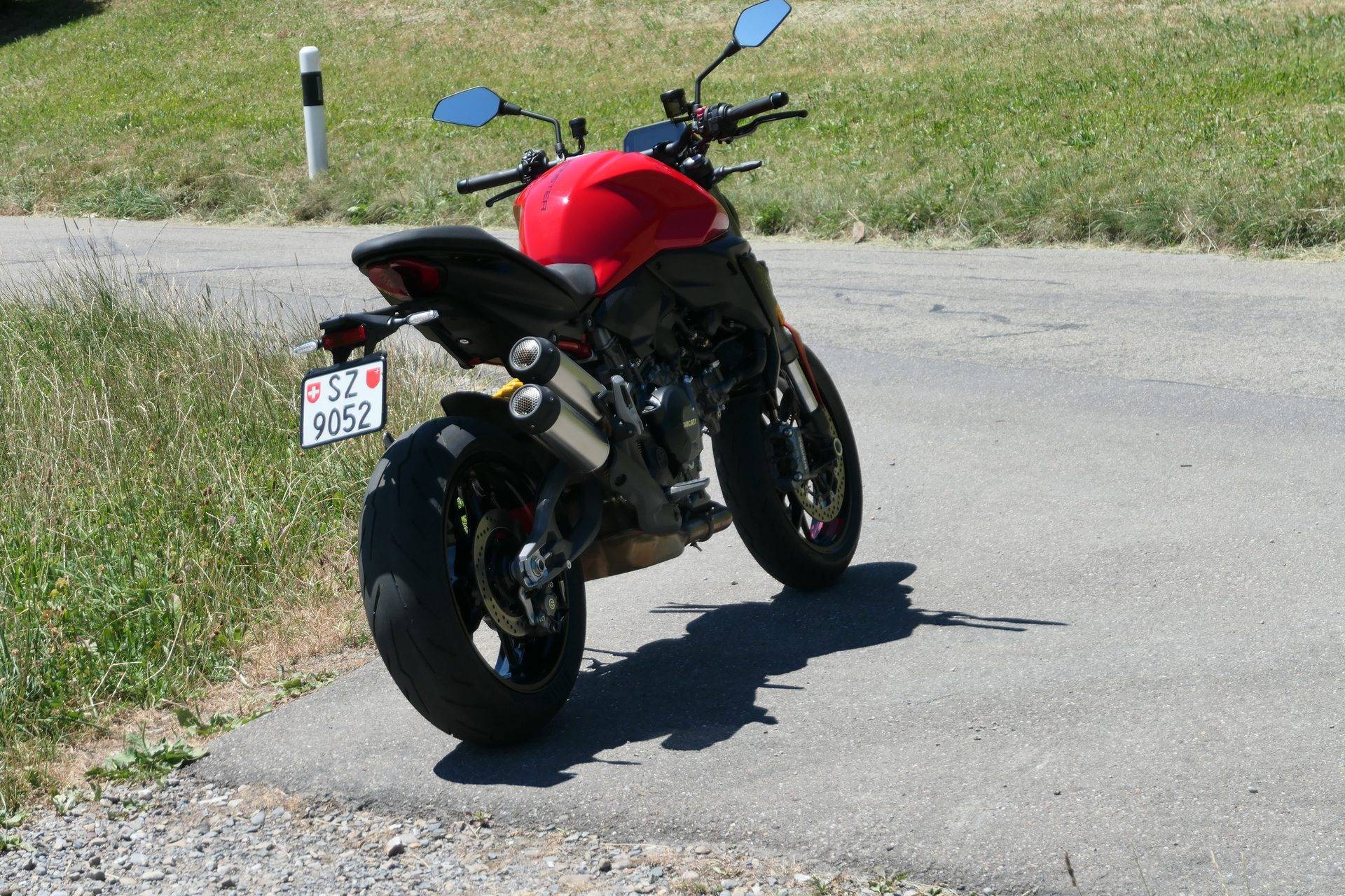 Ducati Monster Heckansicht