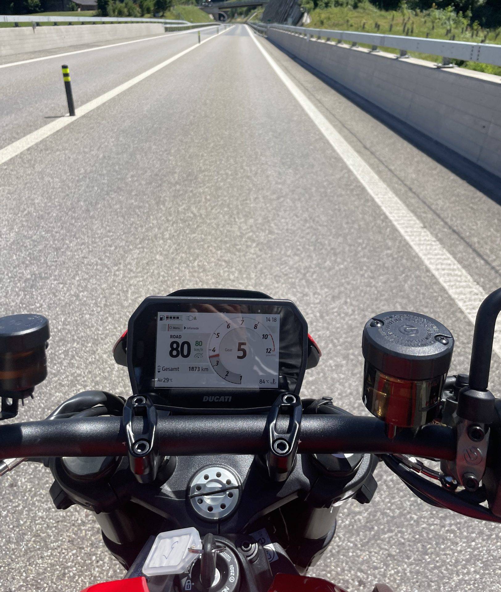 Ducati Monster Cockpit