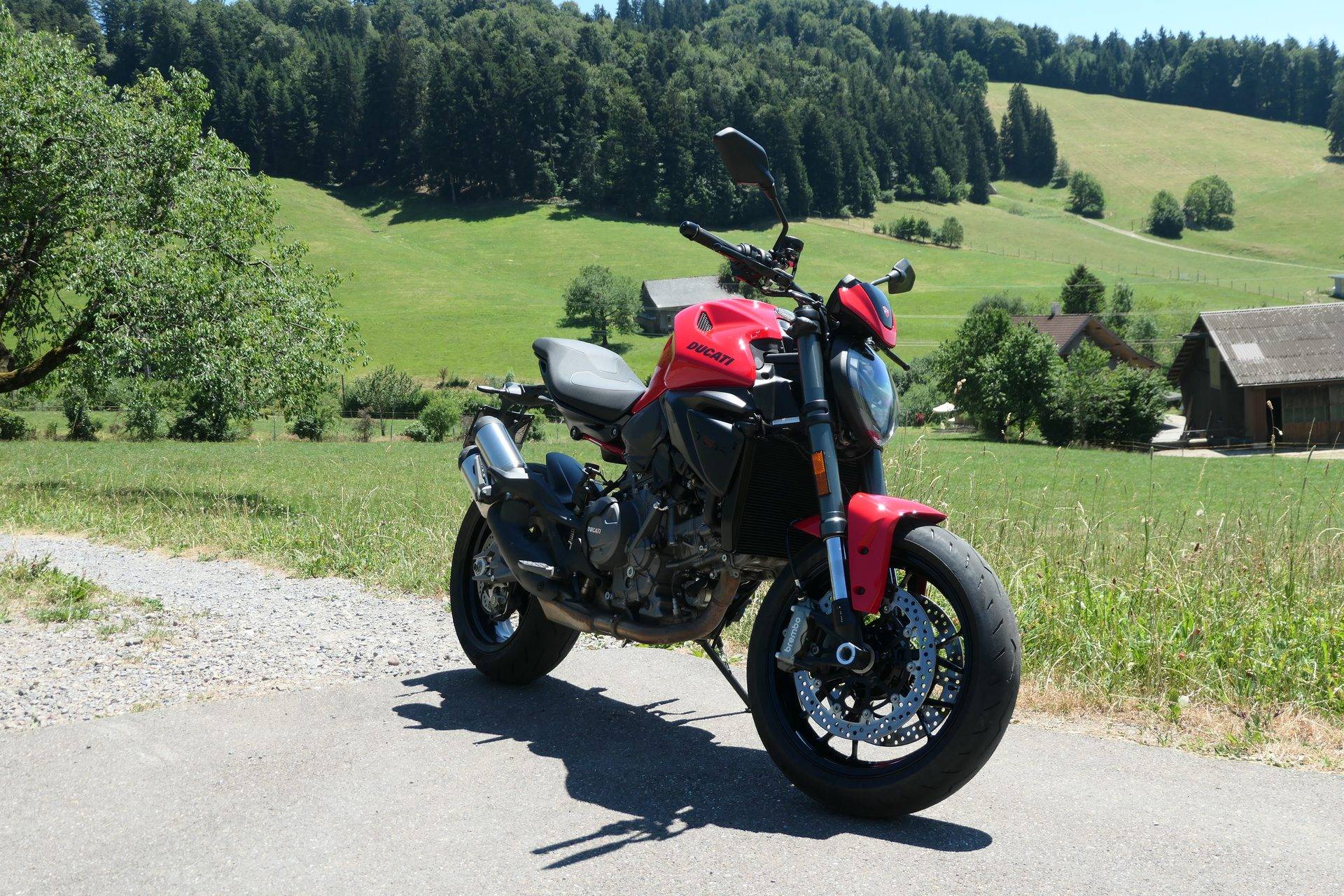 Ducati Monster Seitenansicht