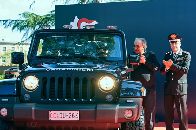 Una Jeep Wrangler speciale per i carabinieri