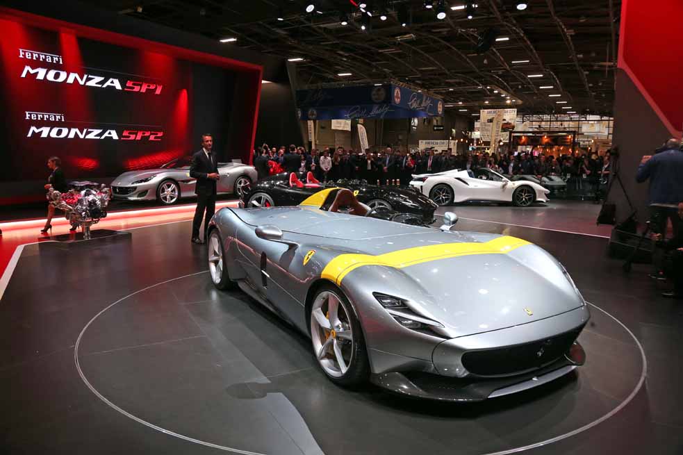 Paris Motor Show 2018 – Ferrari Monza SP1 und SP2
