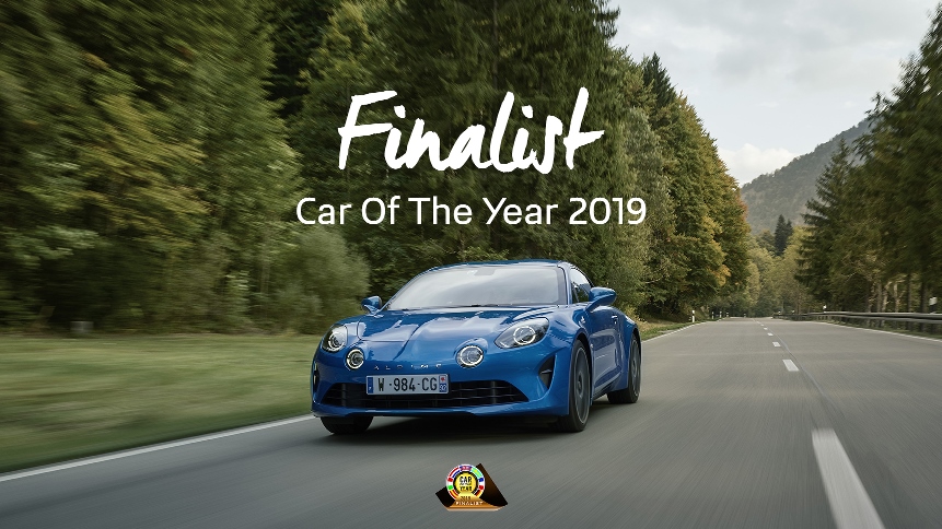 Alpine A110 im Finale bei der Wahl zum «Car of the Year 2019»
