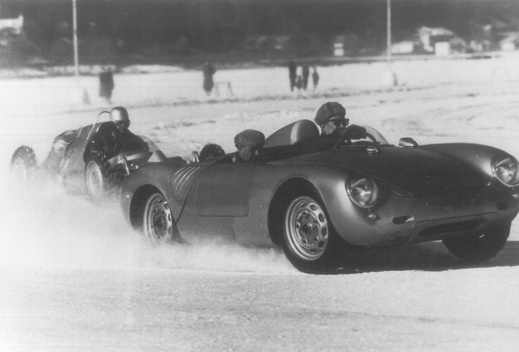 „James Dean“ Porsche 550 Spyder kehrt zum legendären Eisrennen nach Zell am See zurück