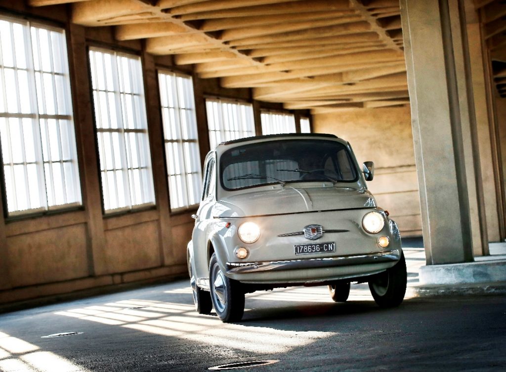 Fiat 500 im New Yorker Museum of Modern Art