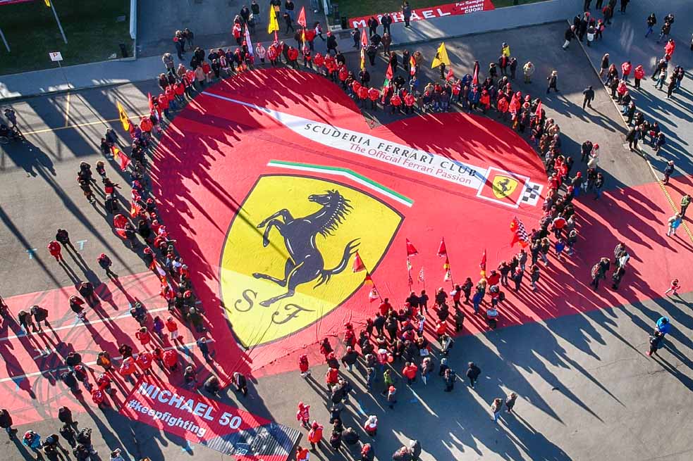 Heute eröffnete die Ausstellung «Michael 50» zu Ehren von Michael Schumacher