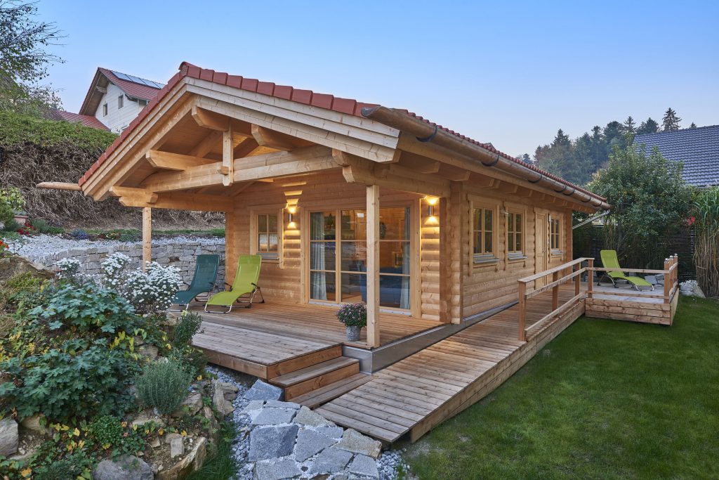 Wohlfühlurlaub mit echter Blockhaus-Romantik