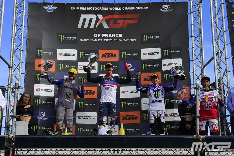 MXGP 2019 –  Gajser fa il pieno in Francia