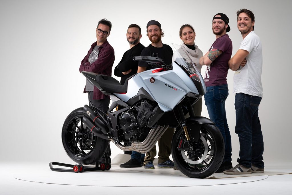Concept CB4X von Honda R&D Rom