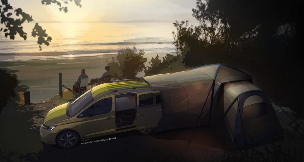 Il mini-camper basato sul nuovo Caddy