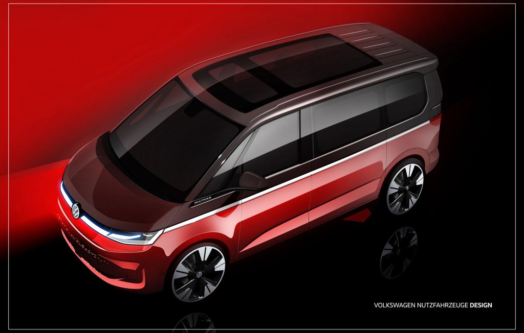Nuovo Multivan di Volkswagen Veicoli Commerciali in arrivo
