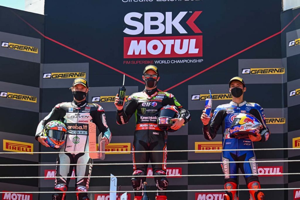 WorldSBK – doppio colpo di Jonathan Rea all’Estoril