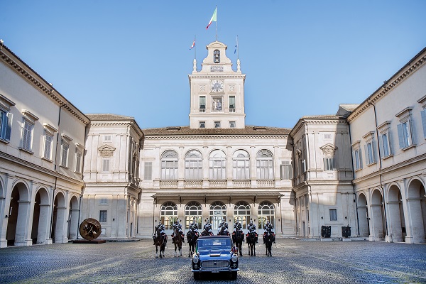 Lancia Flaminia presidenziale al Quirinale