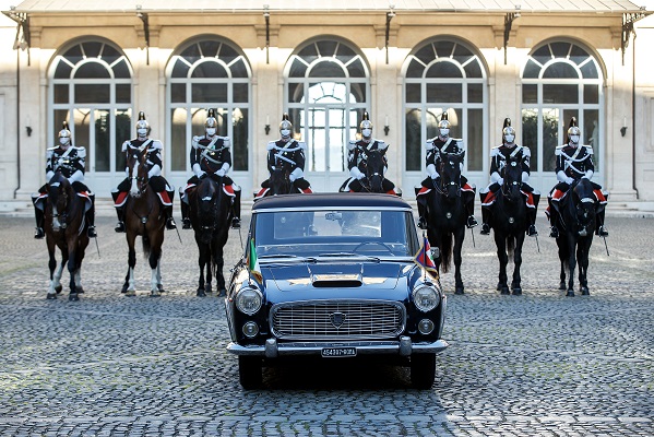 Lancia Flaminia presidenziale al Quirinale
