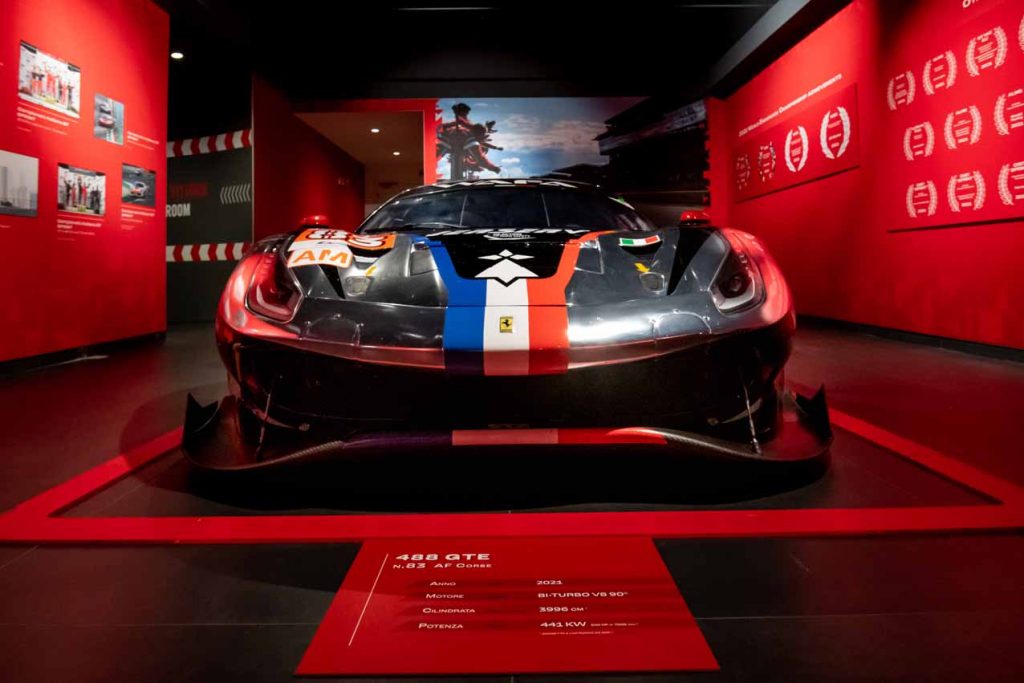 La stagione dei trionfi Ferrari nel GT in esposizione a Maranello