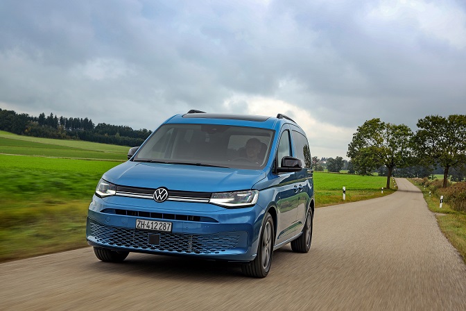 VW Caddy – sicurezza a cinque stelle Euro NCAP