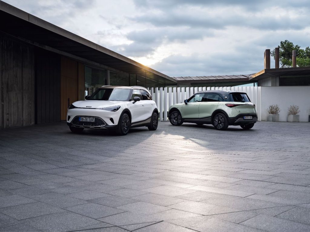 Nuova smart #1 – il primo suv 4×4 elettrico compatto
