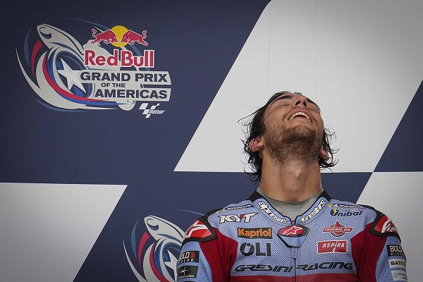 Bastianini_Vincitore del GP of the Americas 2022