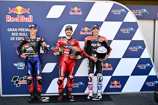 Quartararo - Bagnaia - A. Espargaro - motogp.com