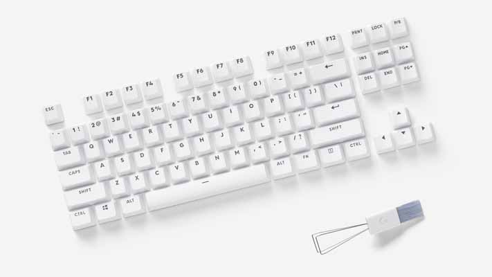 High_Resolution_PNG-Gem Collection Accessories Key Caps White with Key Puller Brush