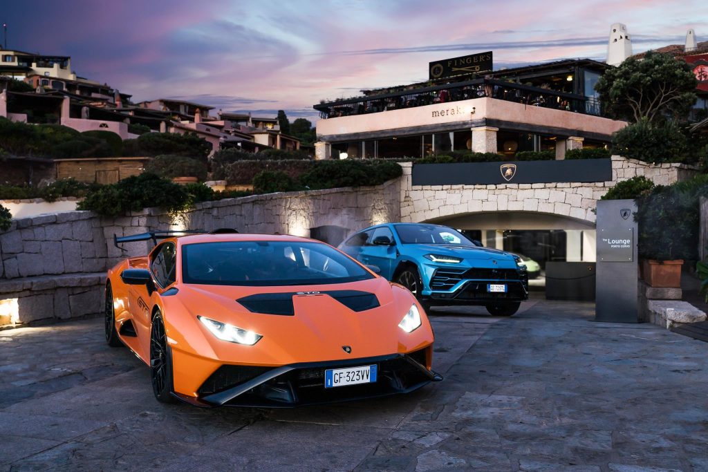 Lamborghini a Porto Cervo 2022
