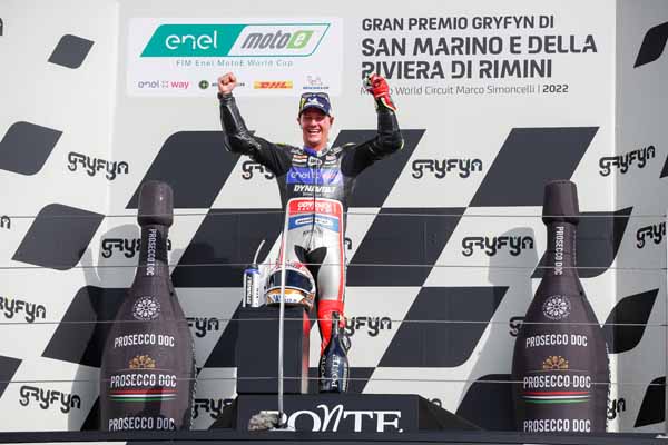 Dominique Agerter ha vinto Coppa del Mondo MotoE 2022 - - Misano Gara 1 -  motogp.com