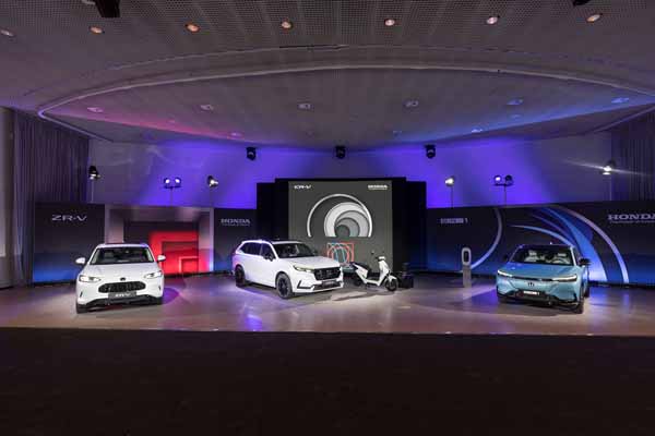 HONDA SHOWCASES AMBITIOUS NEW RANGE OF ELECTRIFIED PRODUCTS AND