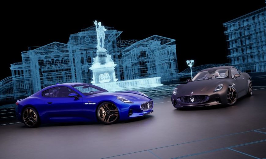 Maserati GranTurismo 110 ANNIVERSARIO Blu Inchiostro_Rame Folgore