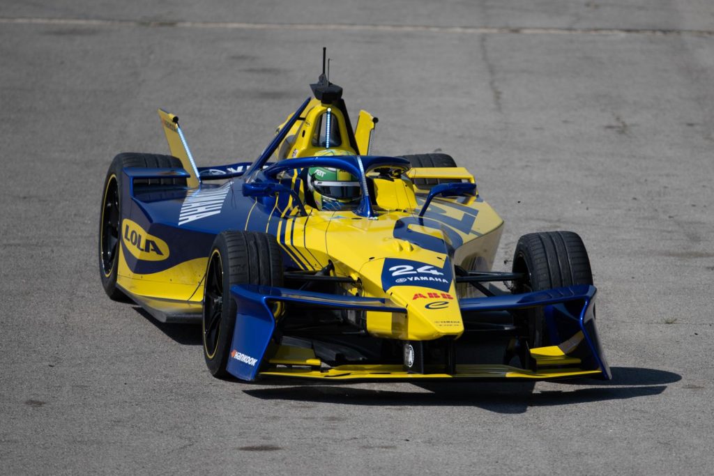 LOLA YAMAHA ABT FORMULA E TEAM IN DER ELECTRIC ABB FIA WM