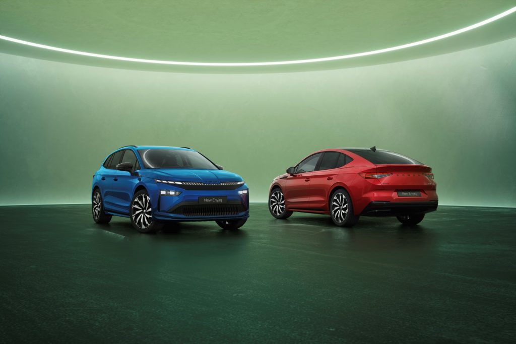 DER NEUE ŠKODA ENYAQ – MODERN SOLID-DESIGN MIT NEUEM TECH-DECK-FACE