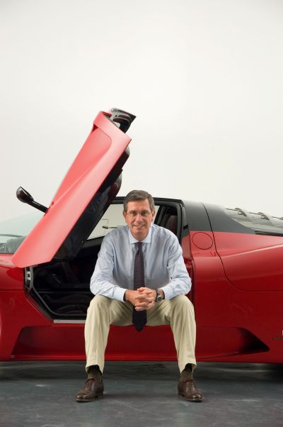 Andrea Pininfarina + Ferrari P4-5