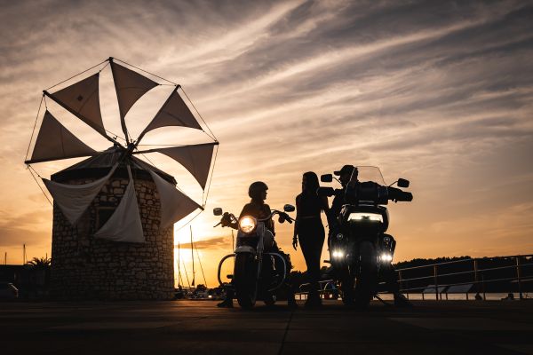 H.O.G. Rally 2025 Windmill Sunset