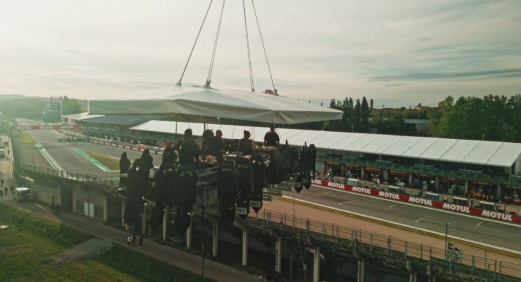 DINNER IN THE SKY PER IL GRAND PRIX DI F1 A IMOLA