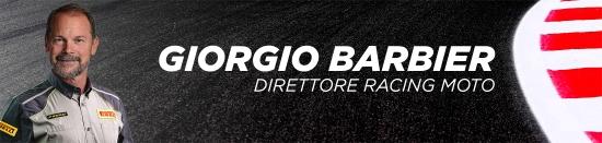 GIORGIO BARBIER DIRETTORE RACING MOTO PIRELLI small