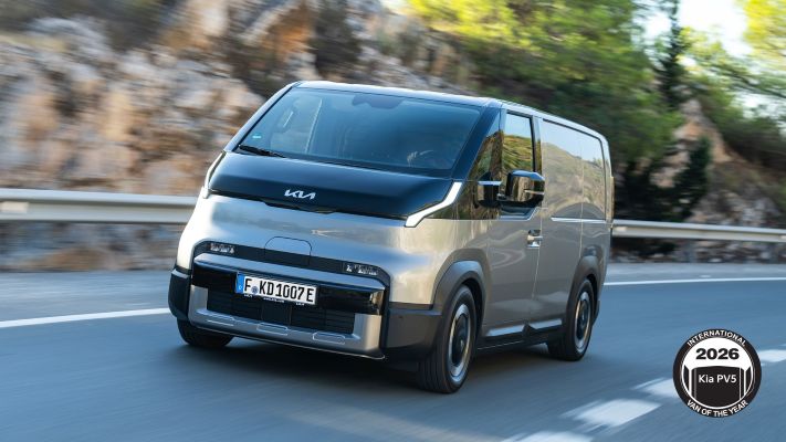 KIA PV5 ELECTRIC IST INTERNATIONALER VAN DES JAHRES 2026