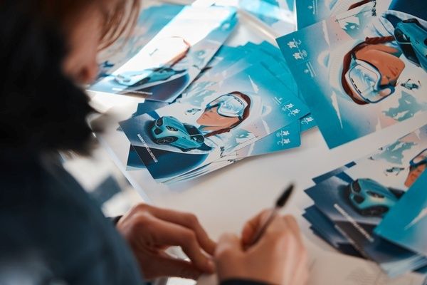 La Fiamma Olimpica presso la sede Maserati a Modena - (Courtesy of Maserati)