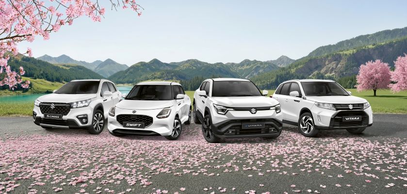 SUZUKI LANCIA I MODELLI SPECIALI SAKURA IN EDIZIONE LIMITATA