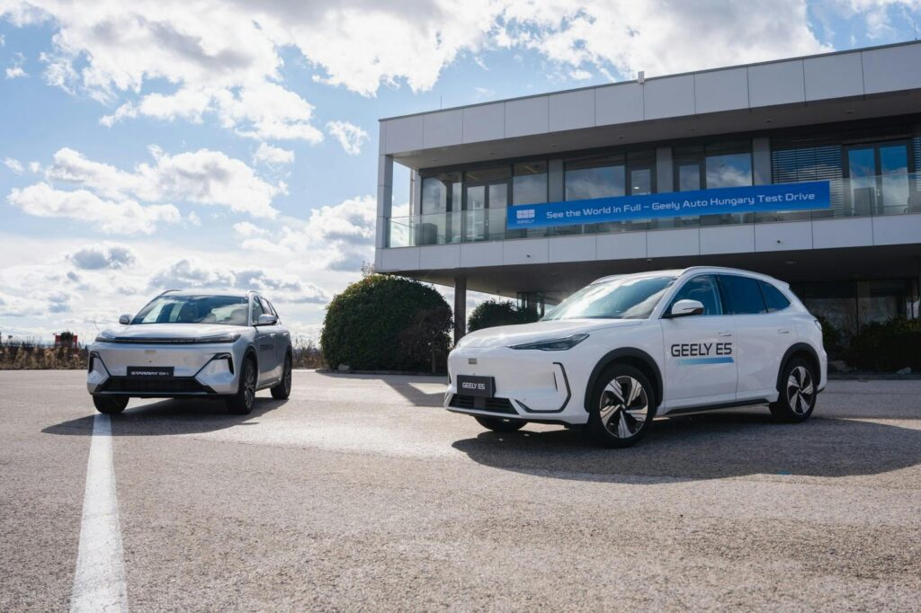 Geely Auto Hungary test drive