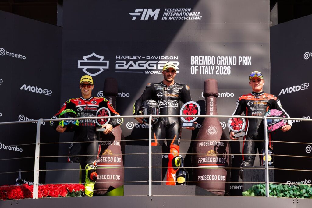 FIM Harley-Davidson Bagger World Cup - Podium Race 2
