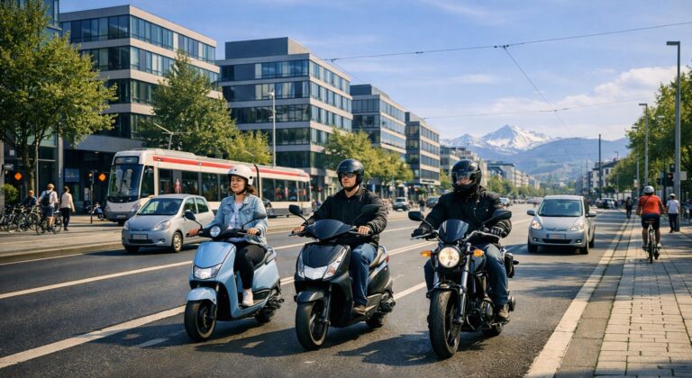 Urban mobility with L category vehicles in a European city