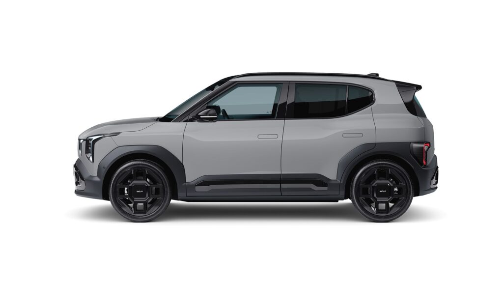 Kia EV2 black line side