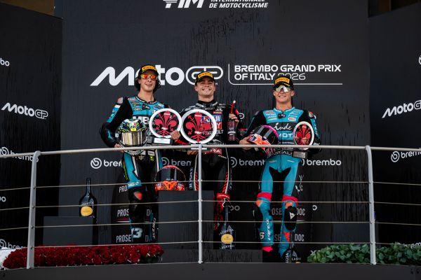 Moto2 Podium 2026 Italian GP Mugello
