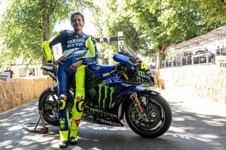 Valentino Rossi Stars at 2026 Goodwood Festival of Speed 2026