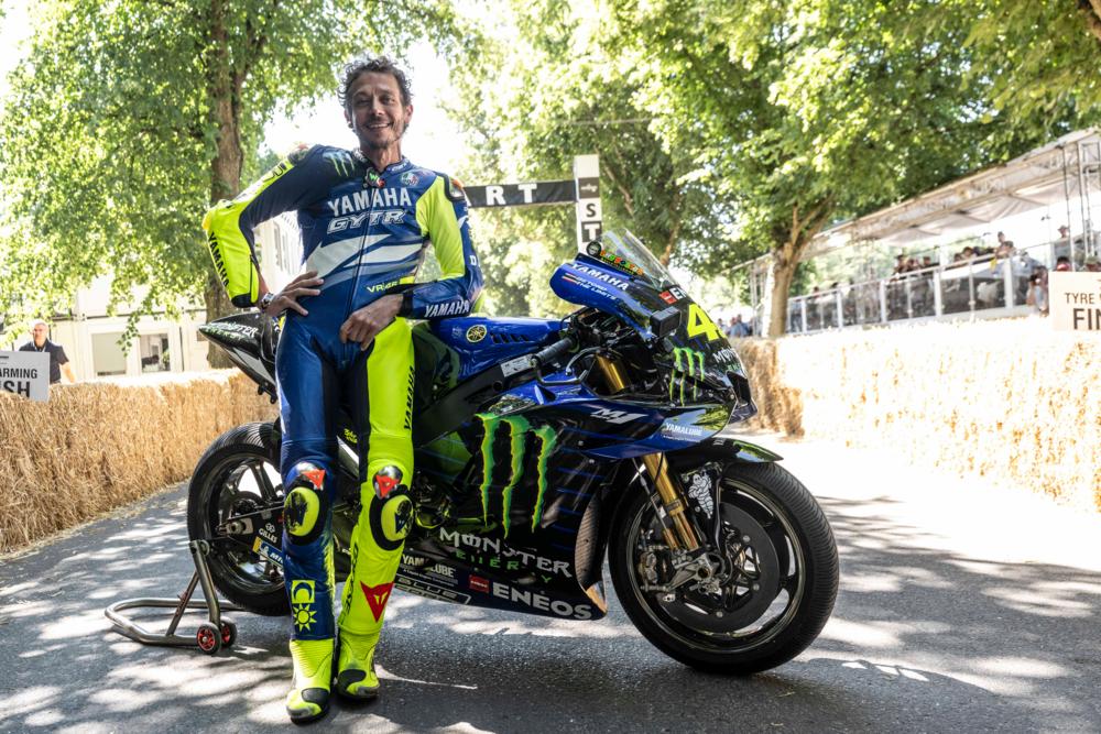 Valentino Rossi Stars at 2026 Goodwood Festival of Speed 2026