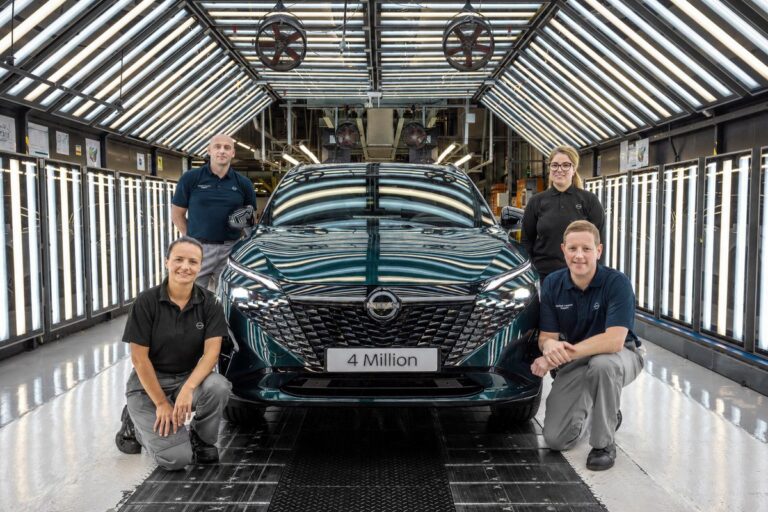 Nissan Qashqai's four millionth