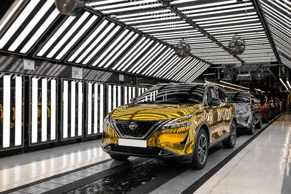 Nissan Qashqai gold
