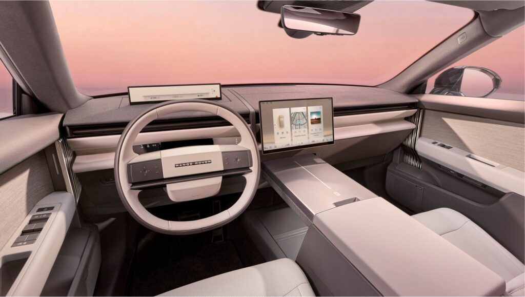 Range Rover GT console