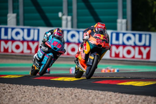 Brian Uriarte KTM -Maximo Quiles KTM - Sachsenring 2026 Moto3