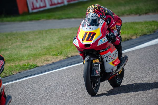 Matteo Bertelle KTM
Sachsenring 2026 3rd on the podium Moto3